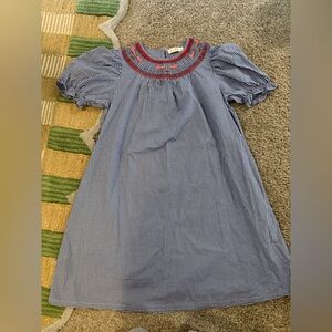 Ivy City Co. Smocked American Flag Dress